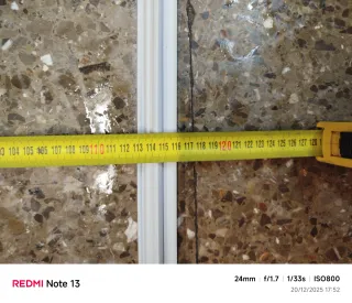 Junta puerta superior nevera Beko 2 metros