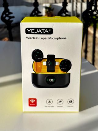 2 Micrófonos de Solapa Inalámbricos con imán