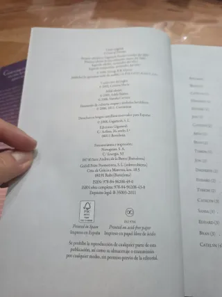 Canción de hielo y fuego: Juego de tronos (cart...