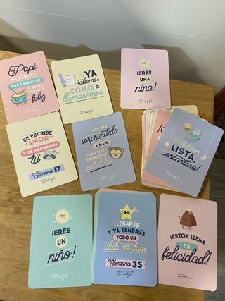 Tarjetas Momentazos de mi Embarazo