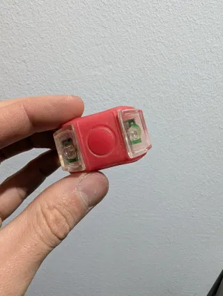 Luces de señalización para bicicleta (roja y azul)