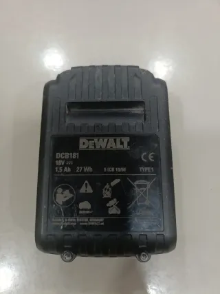 Batería DeWalt 18v 1.5ah