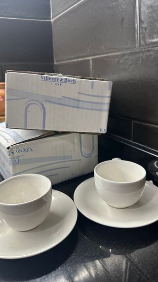 Villeroy & Boch 6 Taza Plat Moka Set