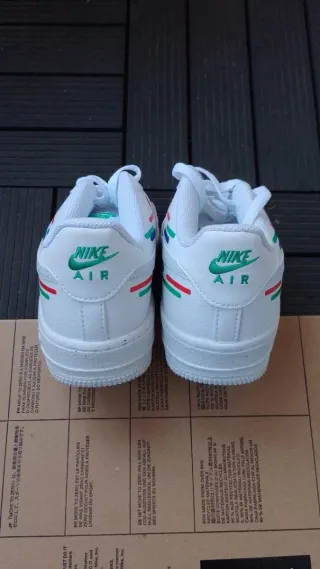 Nike Air Force 01 White Royal Talla 38 Nuevas