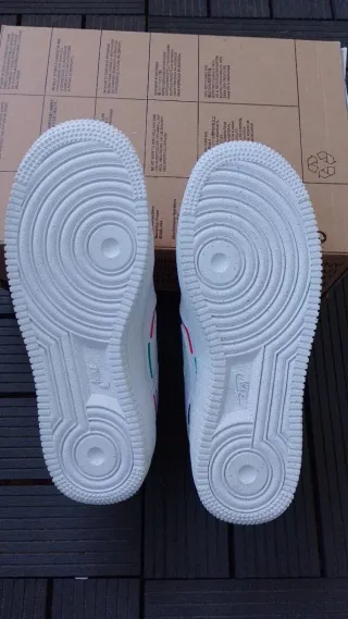 Nike Air Force 01 White Royal Talla 38 Nuevas