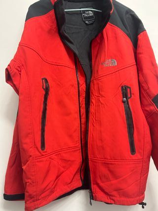 The North Face Abrigo Hombre Rojo y Negro