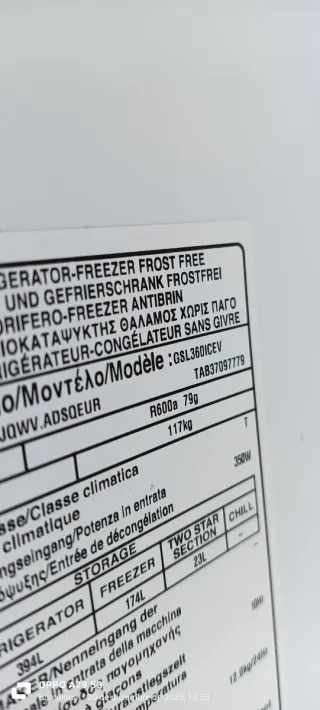 Nevera Americana LG Acero Inoxidable