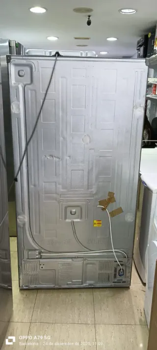 Nevera Americana LG Acero Inoxidable