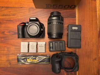 Cámara Nikon D5500 Negra
