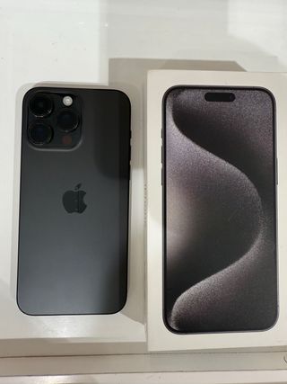 iPhone 15 Pro Max Negro/Gris