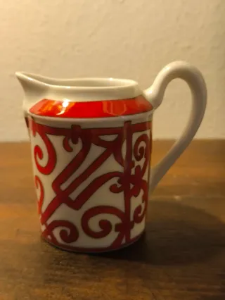 Tazzina e lattiera Hermès Balcon du Guadalquivir