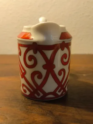 Tazzina e lattiera Hermès Balcon du Guadalquivir