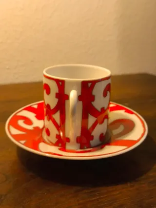 Tazzina e lattiera Hermès Balcon du Guadalquivir