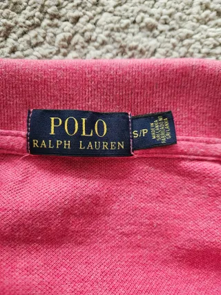 Polo Ralph Lauren manga larga rojo