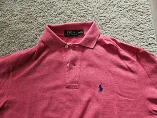 Polo Ralph Lauren manga larga rojo