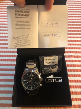 Reloj Cronógrafo Lotus 18690/4