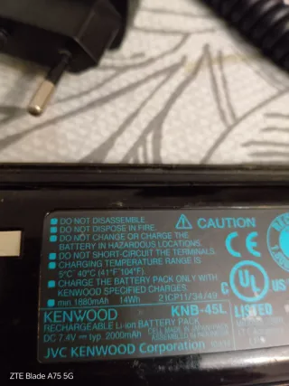 Walkie Kenwood TK-3321 UHF