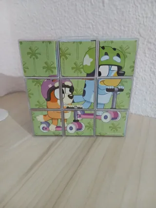 Puzzles Cubos Bluey