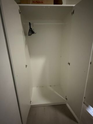 Armario 3 puertas blanco 1,17x1,75x55