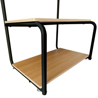 Perchero Burro De Pie Metálico 2 Baldas NUEVO