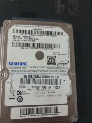Pacchetto 2 Dischi Fissi 1TB e 320GB Toshiba/Samsung