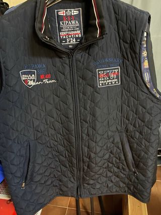 Chaleco Kipawa Hombre Azul Oscuro