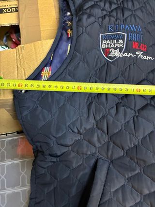 Chaleco Kipawa Hombre Azul Oscuro