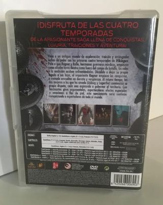 DVD Vikingos Temporadas 1, 2, 3 y 4