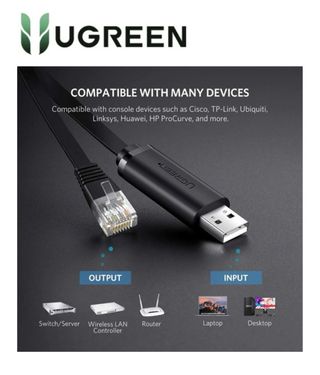 Cable UGREEN USB 2.0 A RJ-45 FTDI