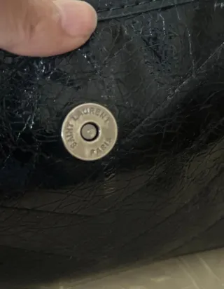 Bolso Saint Laurent Negro Cuero