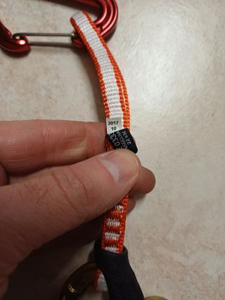 6 moschettoni da rinvio ultraleggeri