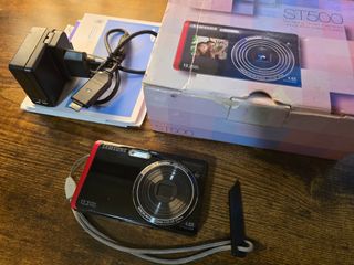 Cámara Samsung ST500 Negra/Roja