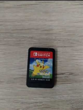 Pokemon Let's Go Pikachu Nintendo Switch senza scatola