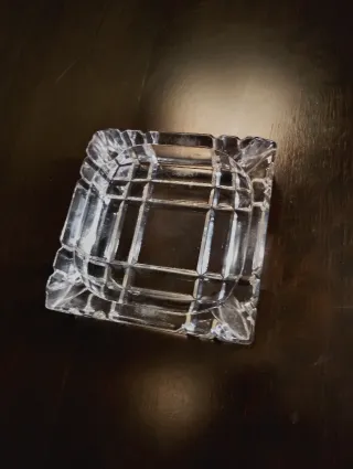 Posacenere Cristallo Italiano
