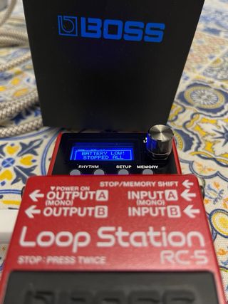 Pedal Looper Boss RC-5