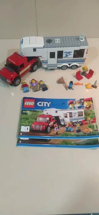 Lego City 60182 Camión y Caravana