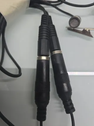 Coppia microfoni con clip