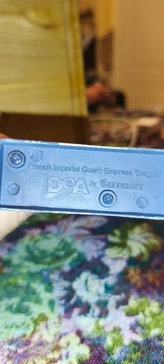 Miniatura Vintage Cavallo French Imperial Guard Em