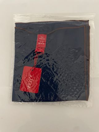 Fazzoletto da giacca Altea blu/marrone