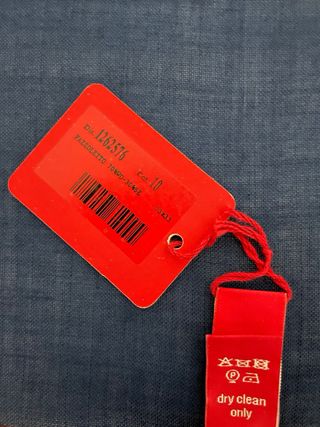 Fazzoletto da giacca Altea blu/marrone