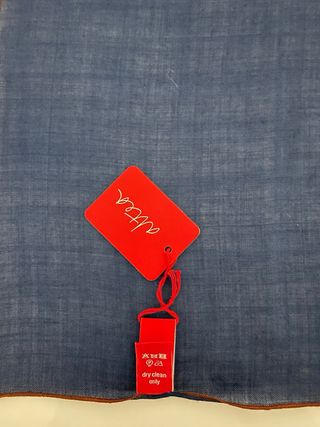 Fazzoletto da giacca Altea blu/marrone