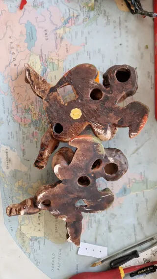 Coppia Angeli Vecchia Thun