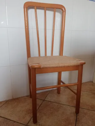 Mesa y 4 Sillas Cocina Madera