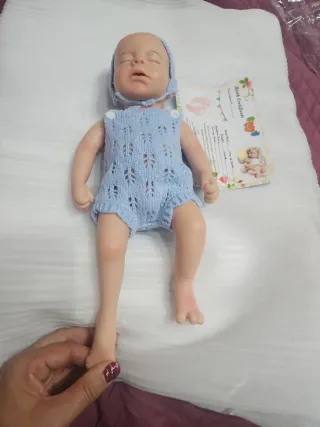Bebé Reborn Silicona con Certificado