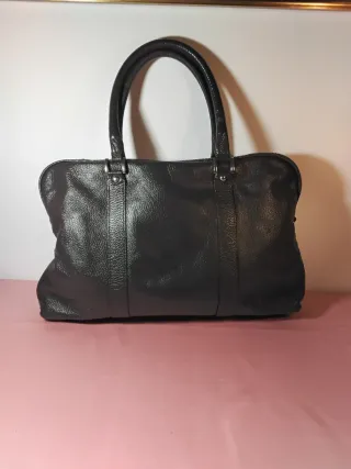 Borsa cartella Marta Marzotto in pelle marrone