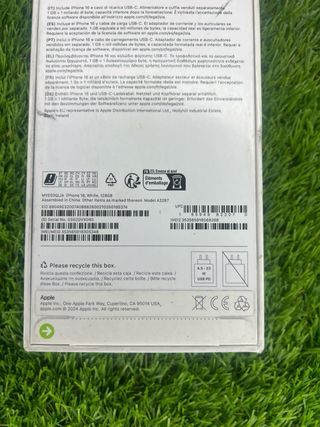 iPhone 16 Blanco 128GB