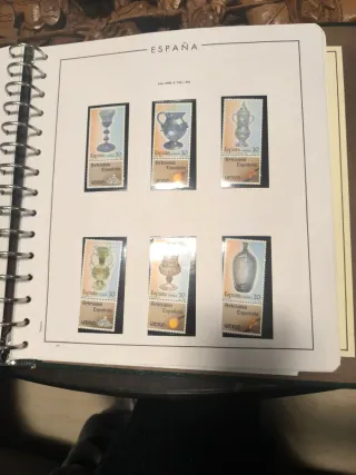 Álbum filatélico Togall España completo