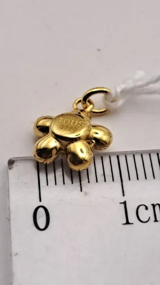 Colgante Tous Flor Perla Oro 18k