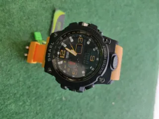 Reloj SMAEL Negro y Naranja
