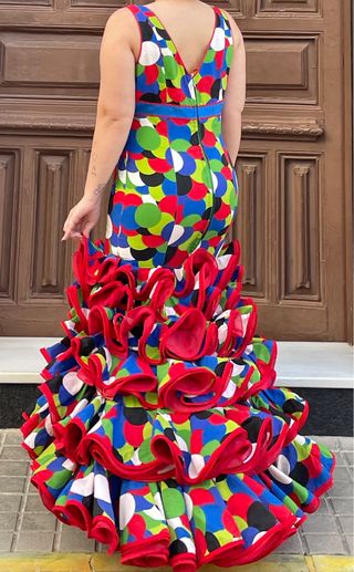 Traje de Flamenca Talla 40-42-44